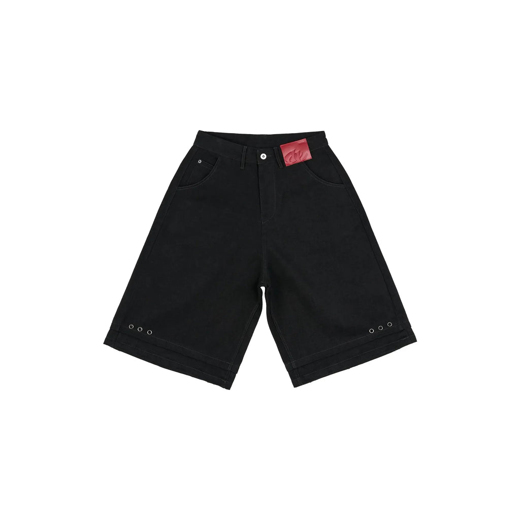 Insane® Rough Edge Jorts - Black