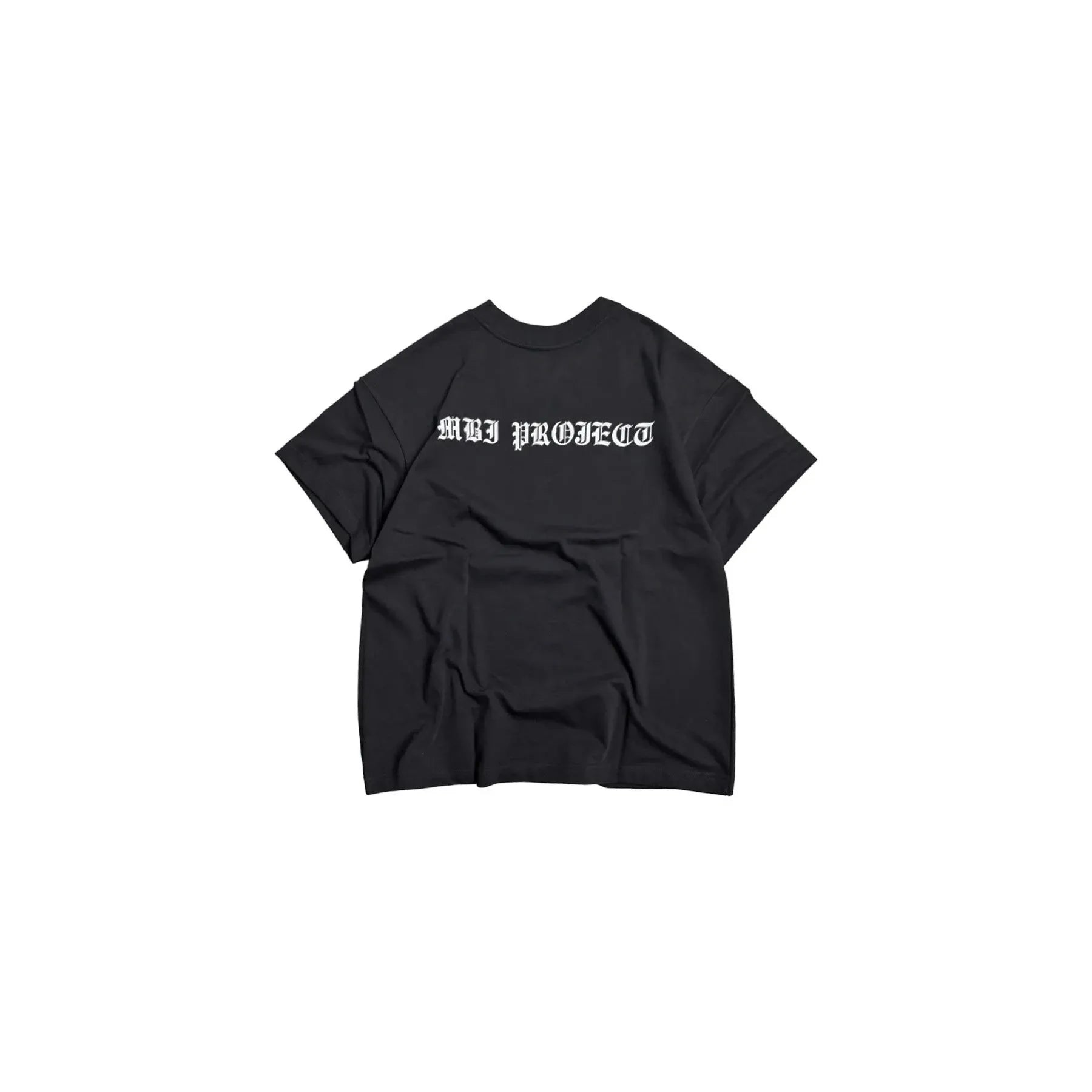 MBI | UNIVERSITY LOGO TEE - BLACK/WHITE
