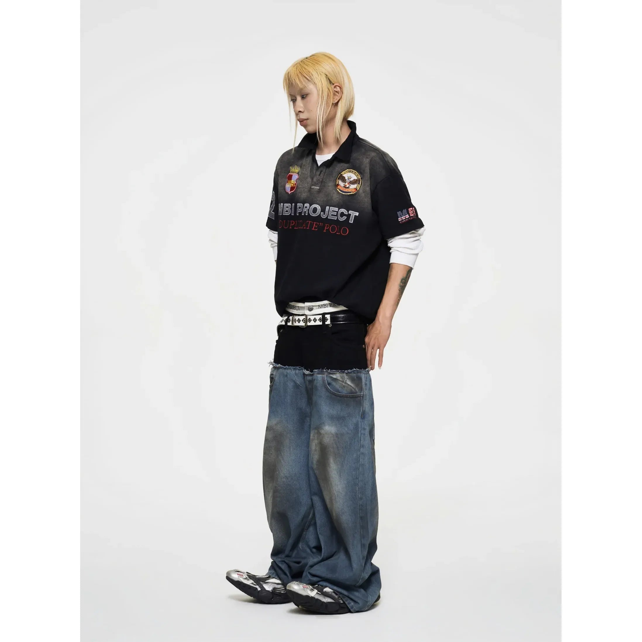 MBI | UNDERWEAR CUT UP JEANS - DIRTY INDIGO