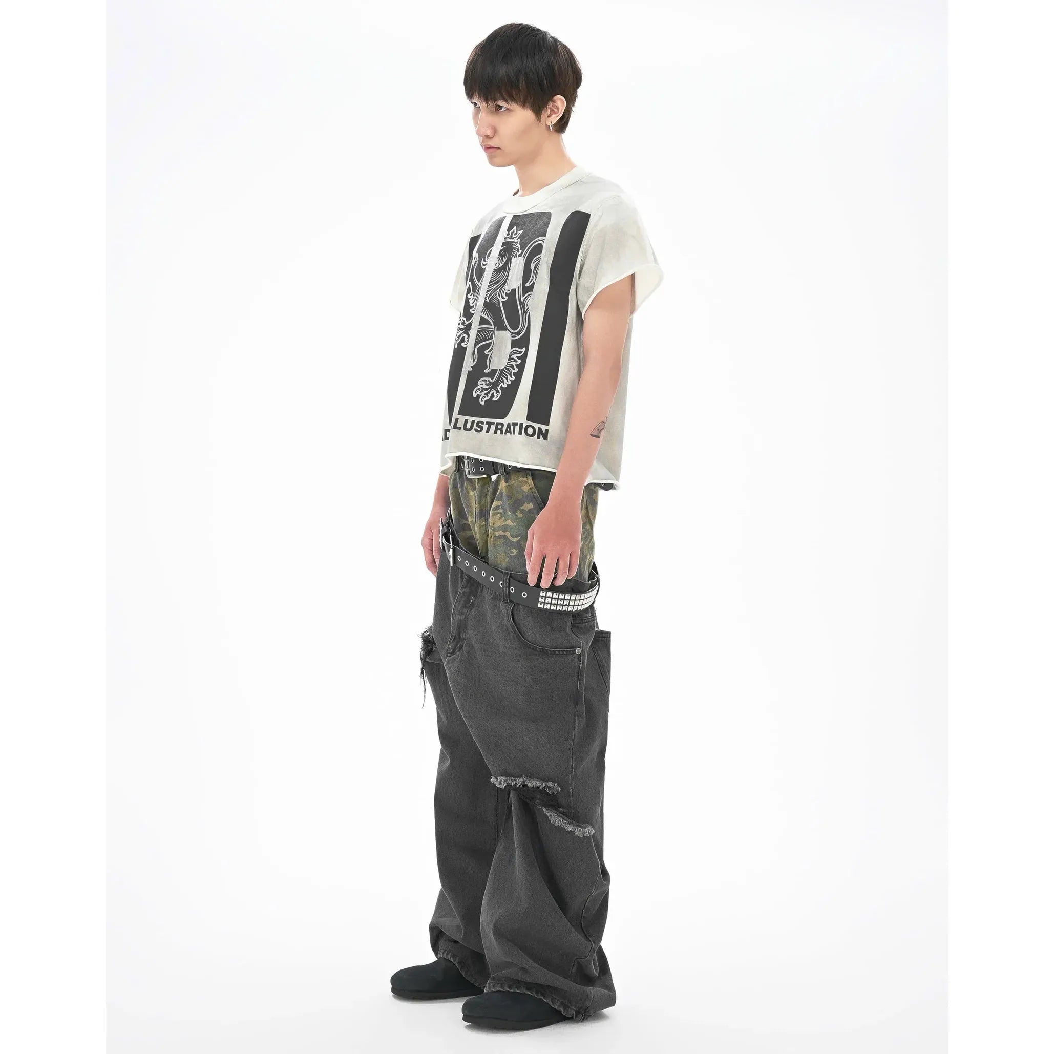 MBI | CUT OFF T - Dirty White