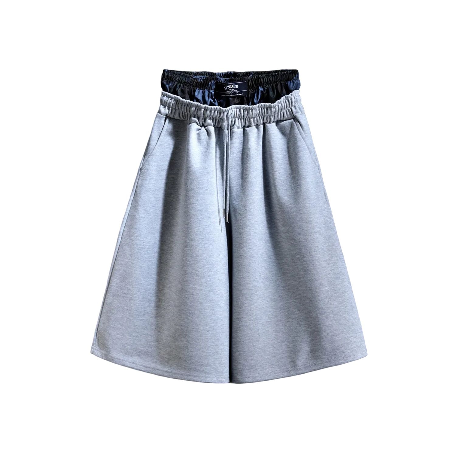 Camo Sagging Bermuda Pants - Grey