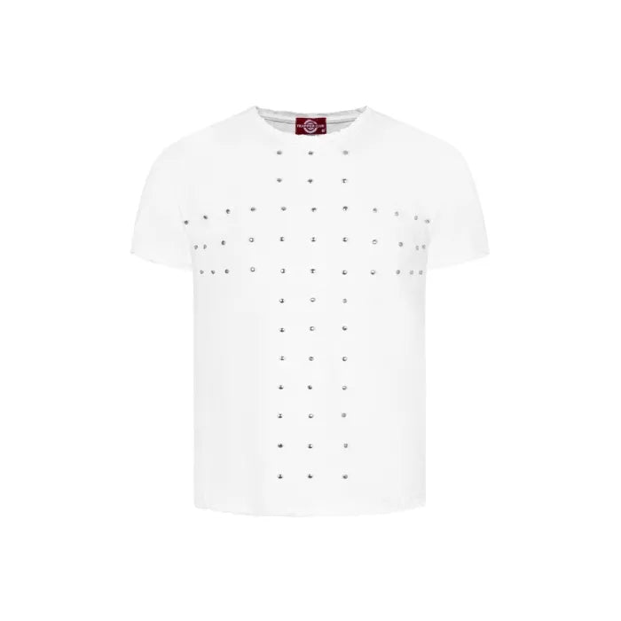 REGULAR T-SHIRT – CROSS STUD / ANGEL BACK