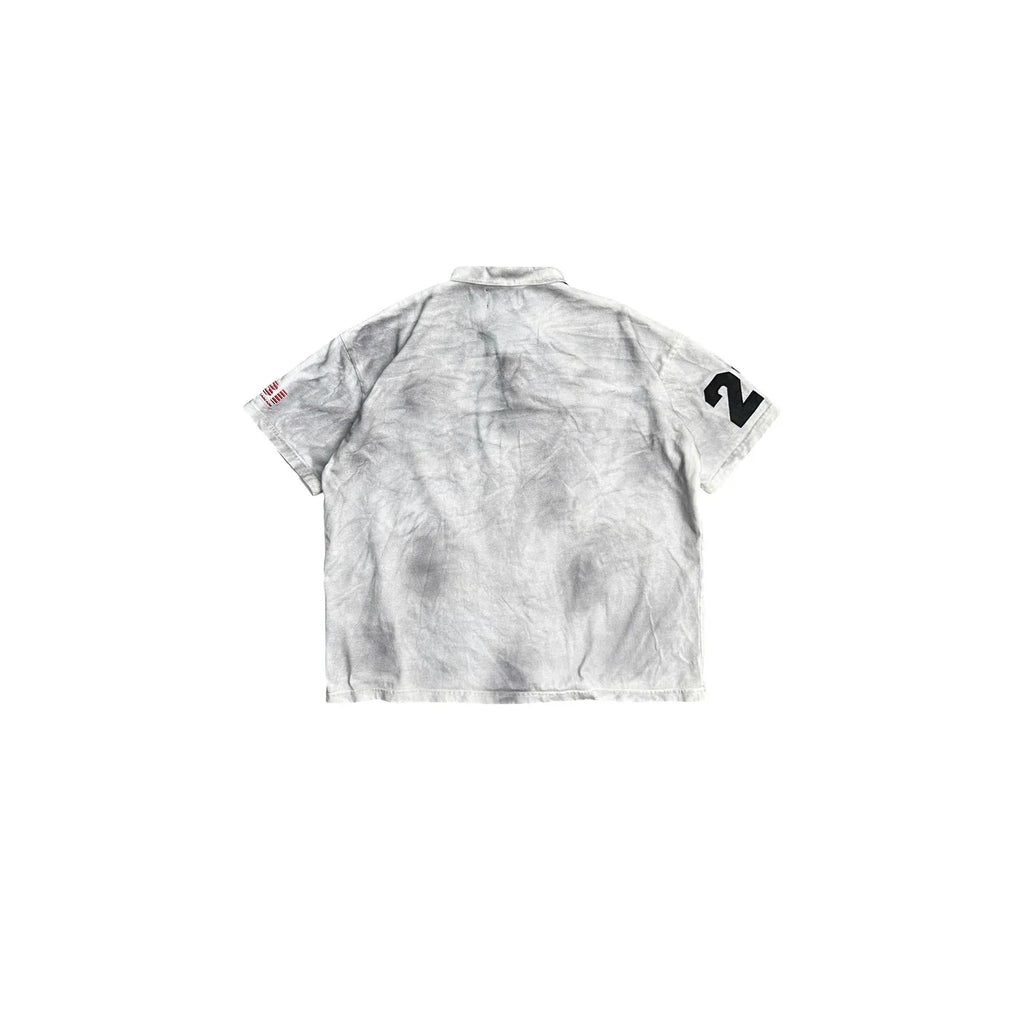 MBI | UNIFORM WASHED POLO - DIRTY WHITE