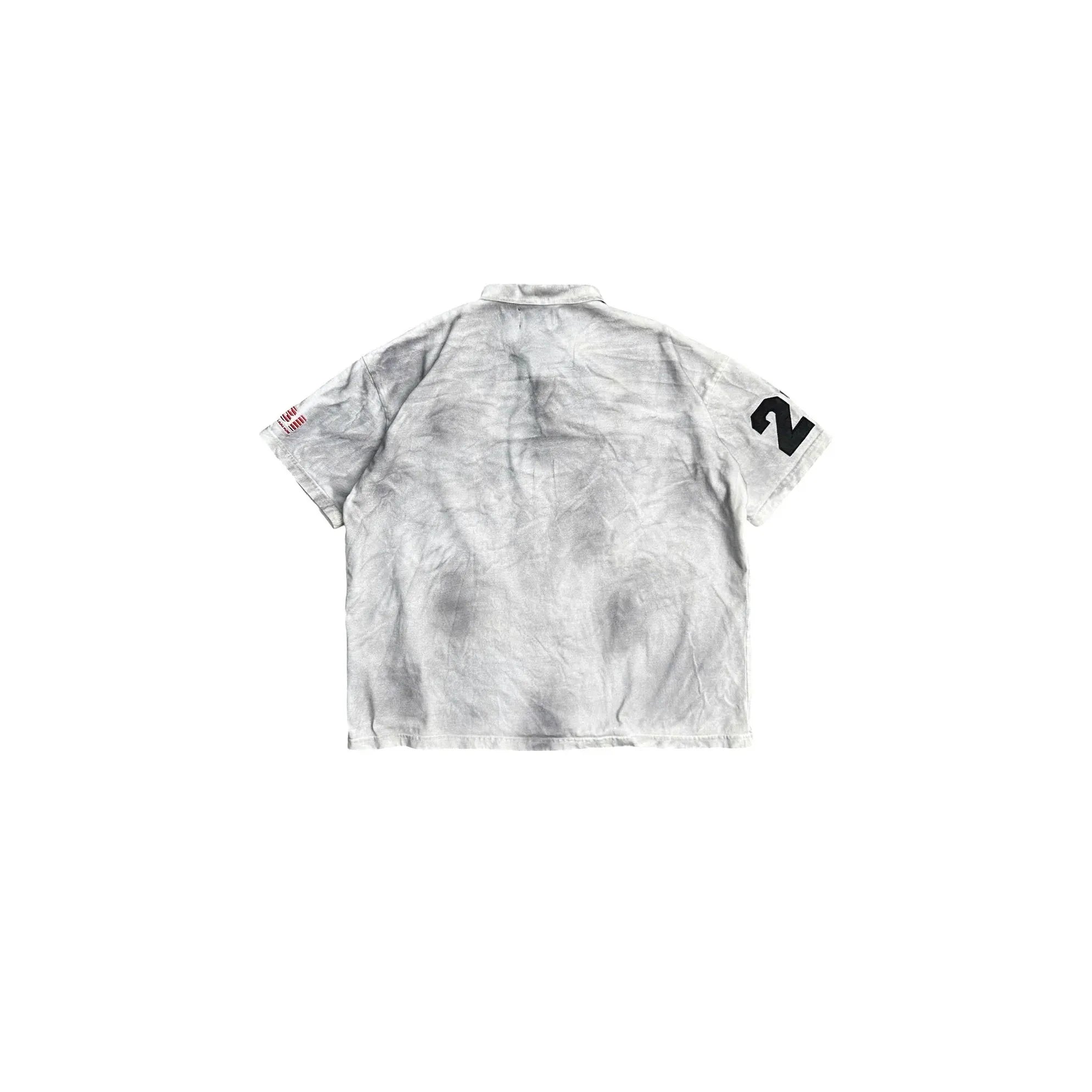 MBI | UNIFORM WASHED POLO - DIRTY WHITE