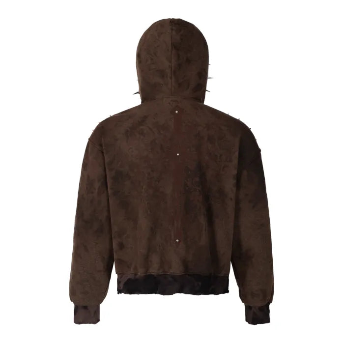 LIMITED HOODIE BOXY “SCARRED WASH”