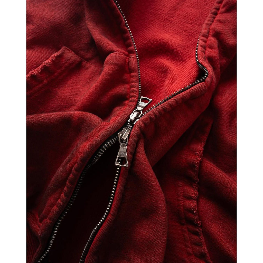 RDW BIG LOGO DIRT ZIP-UP HOODIE