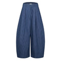PP STRIPED PANTS - NAVY