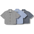 Fireman Buckle Half Shirt - Black / Blue / Navy