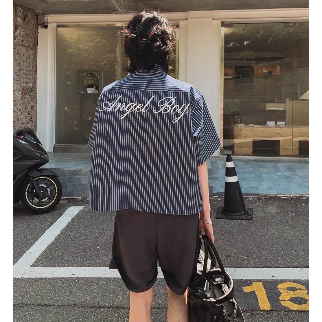 Angel Boy Shirt - Marine Blue