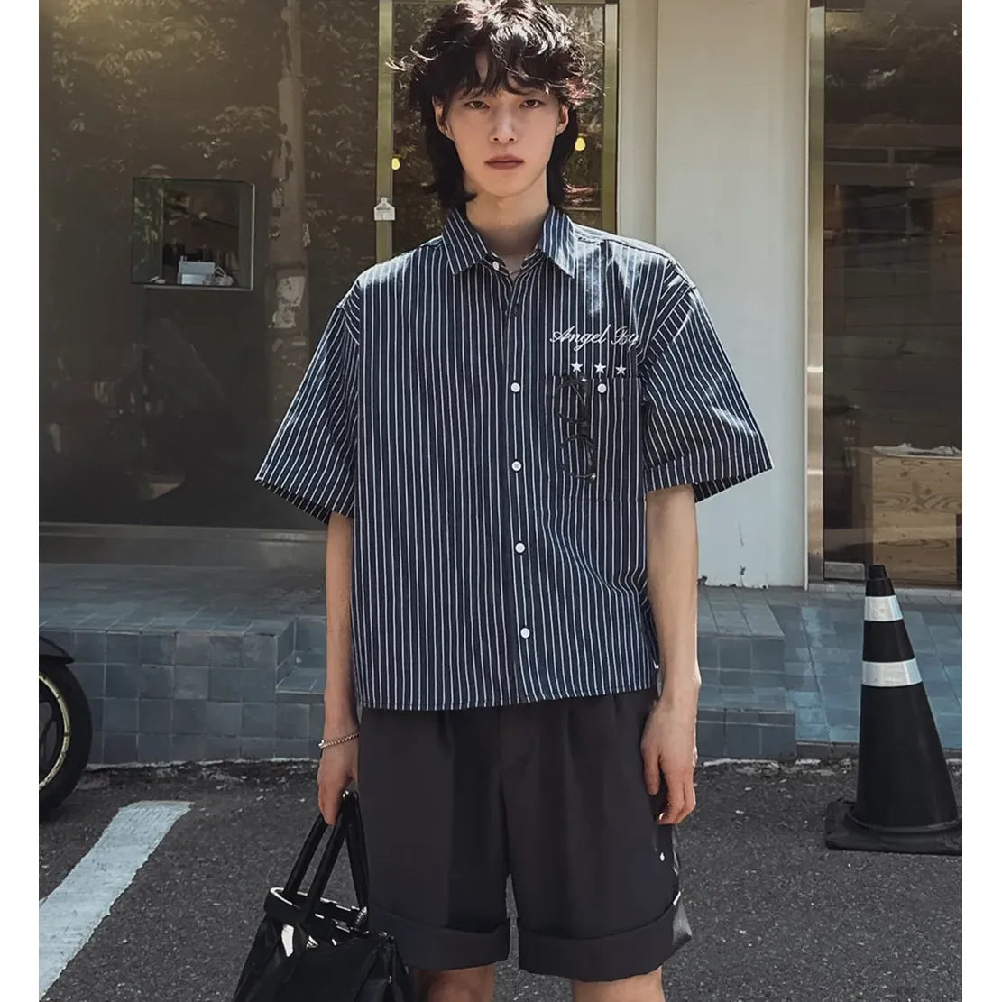 Angel Boy Shirt - Marine Blue