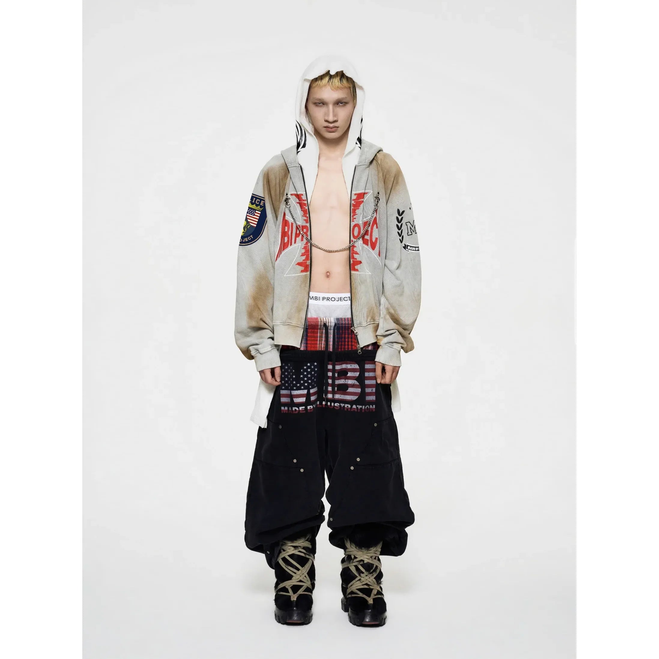 MBI | POLICE UNIVERSITY ZIP HOODIE