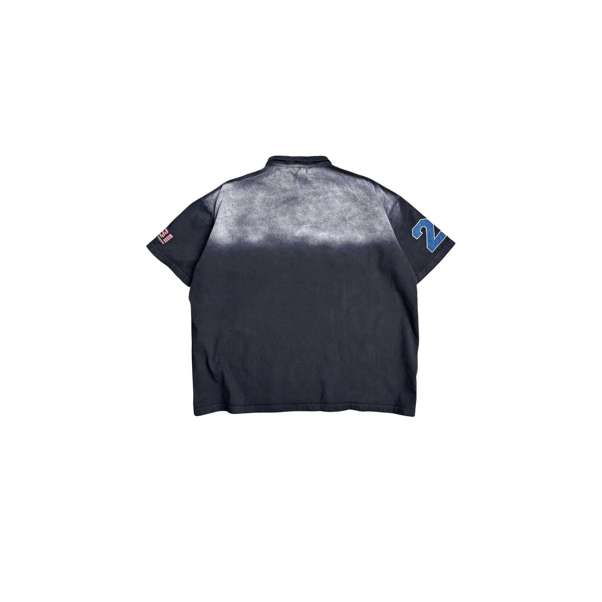 MBI | UNIFORM WASHED POLO - FADED BLACK