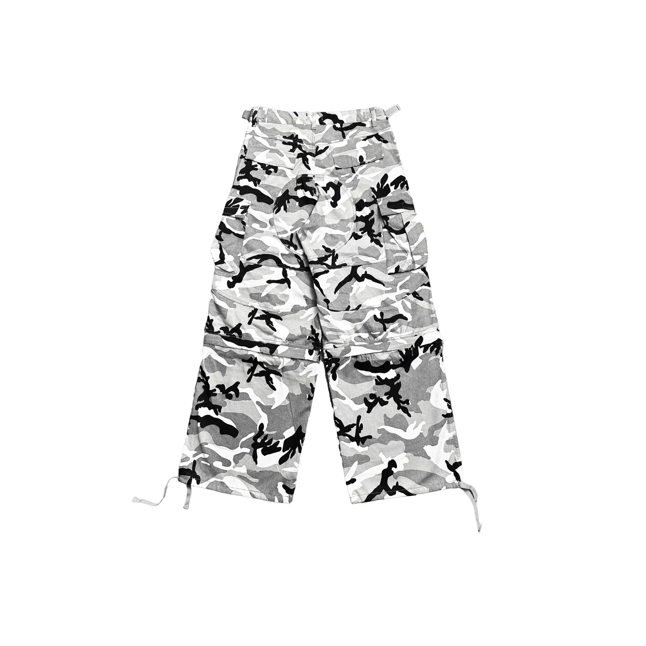 MBI | 2IN1 FADED MILI PANTS - PANDA CAMO