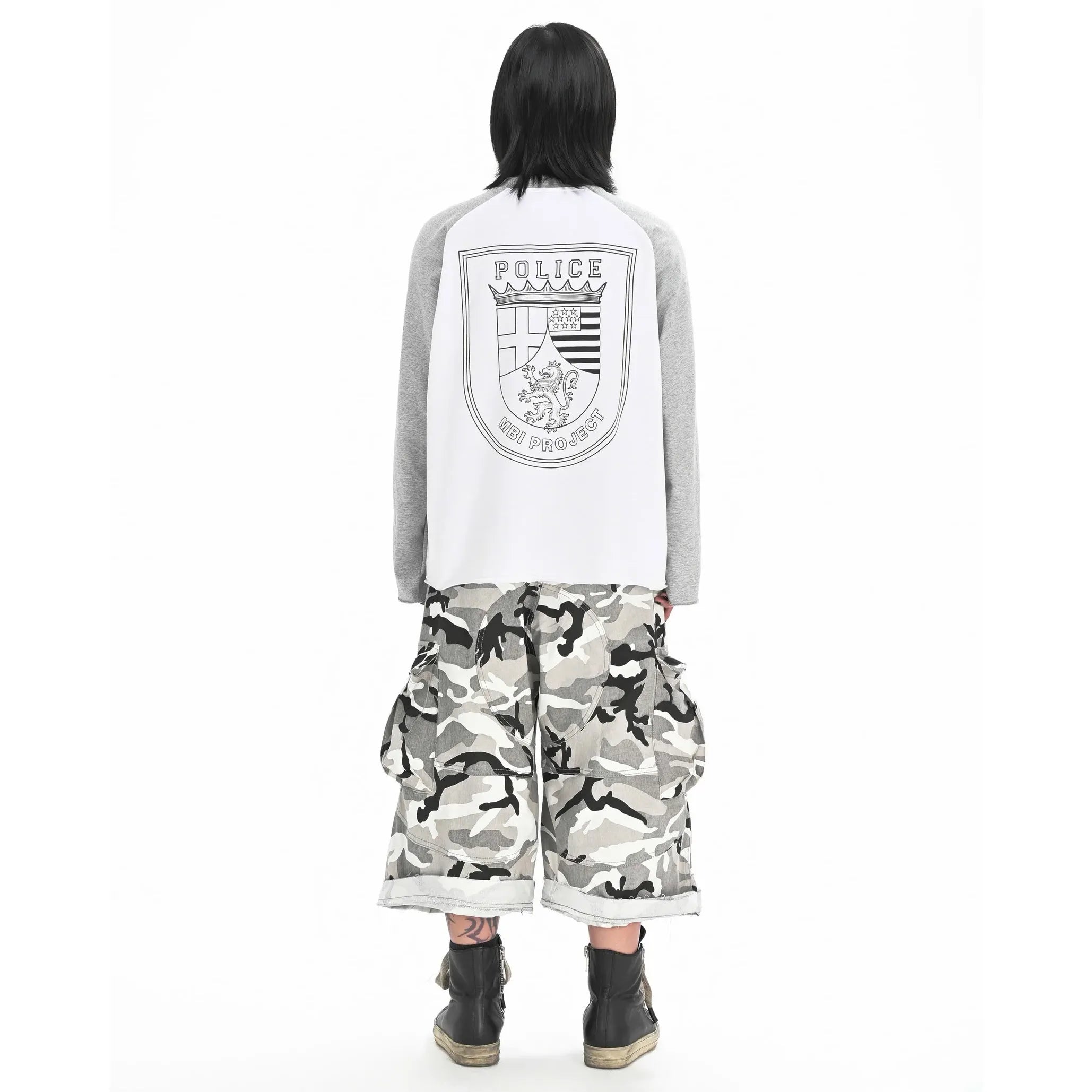 MBI | 2IN1 FADED MILI PANTS - PANDA CAMO