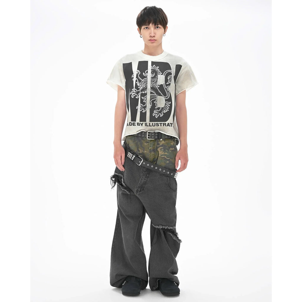 MBI | CUT OFF T - Dirty White