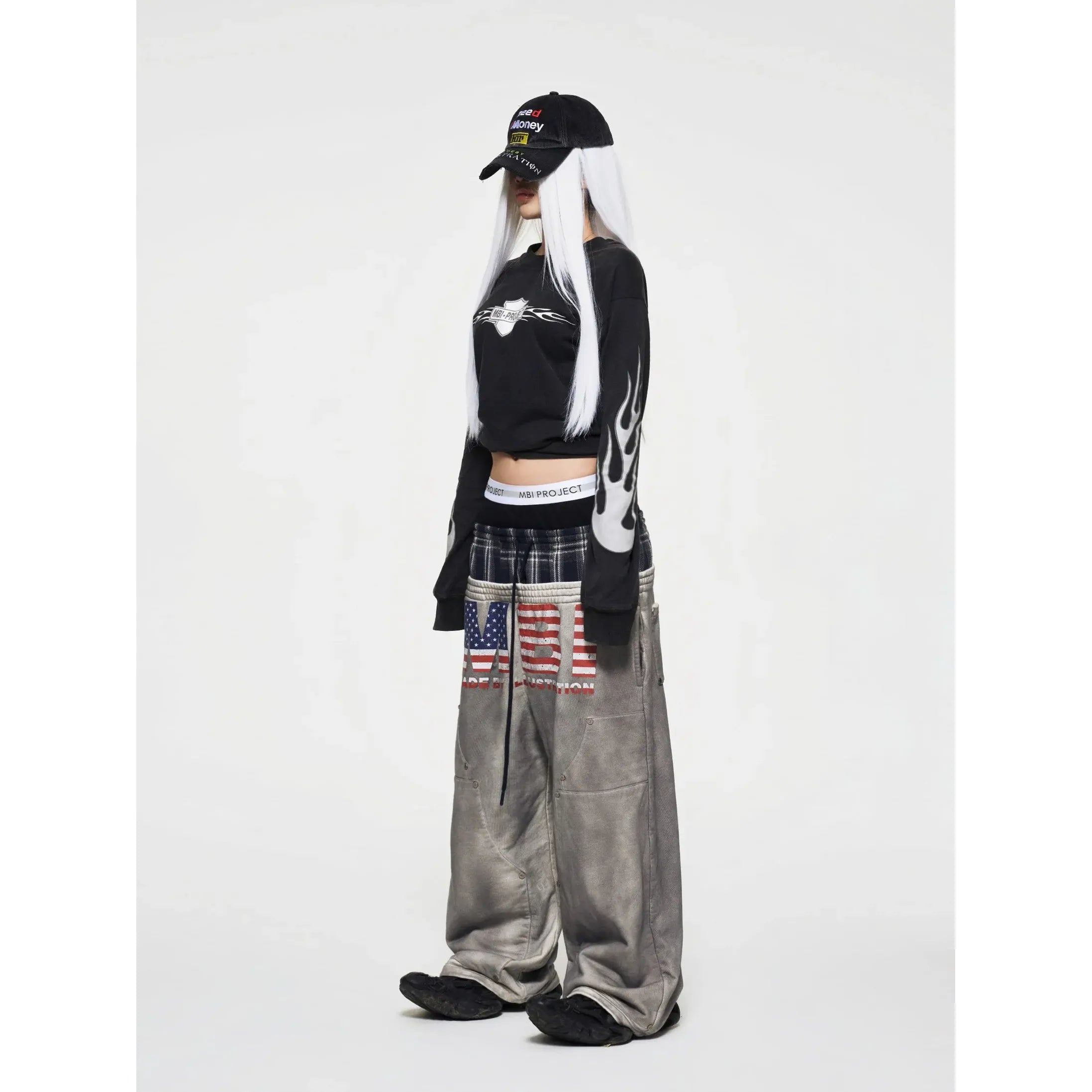 MBI | TRIPLE WAISTED SƯEATPANTS - DIRTY GRAY