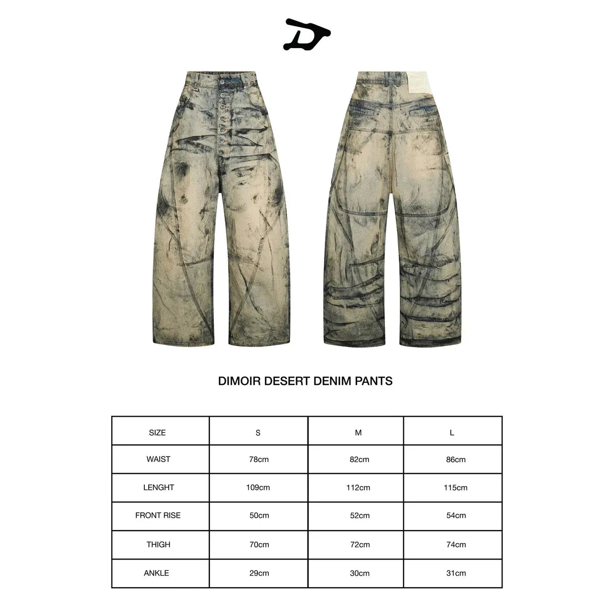 DIMOIR DESERT DENIM PANTS