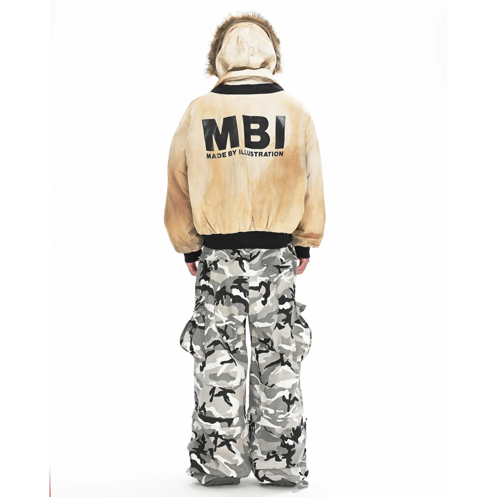 MBI | 2IN1 FADED MILI PANTS - PANDA CAMO
