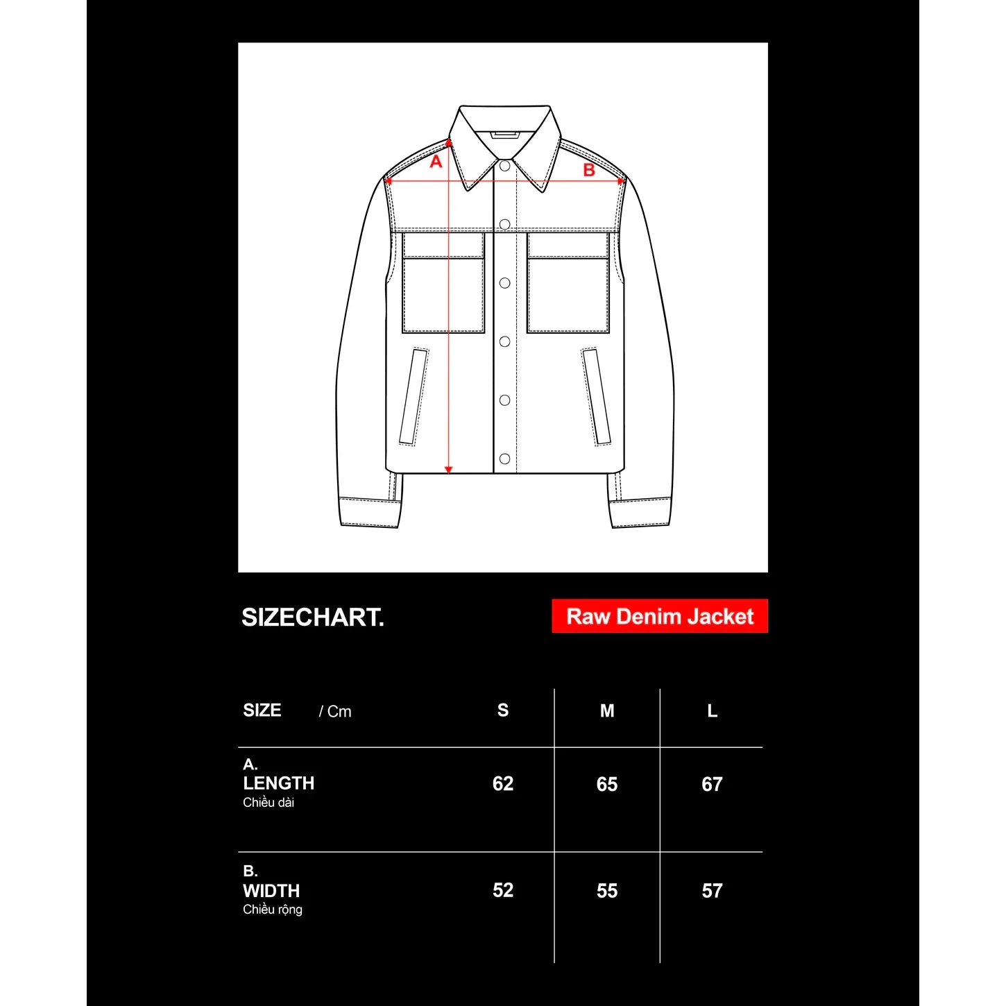 OFFONOFF RAW DENIM JACKET