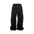 【ROSEN KREUZ】CURVE FIT LONG CARGO PANTS
