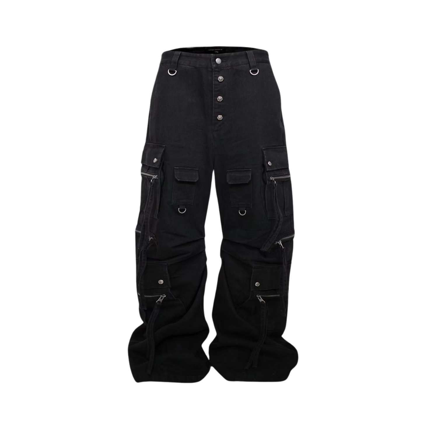 【ROSEN KREUZ】CURVE FIT LONG CARGO PANTS