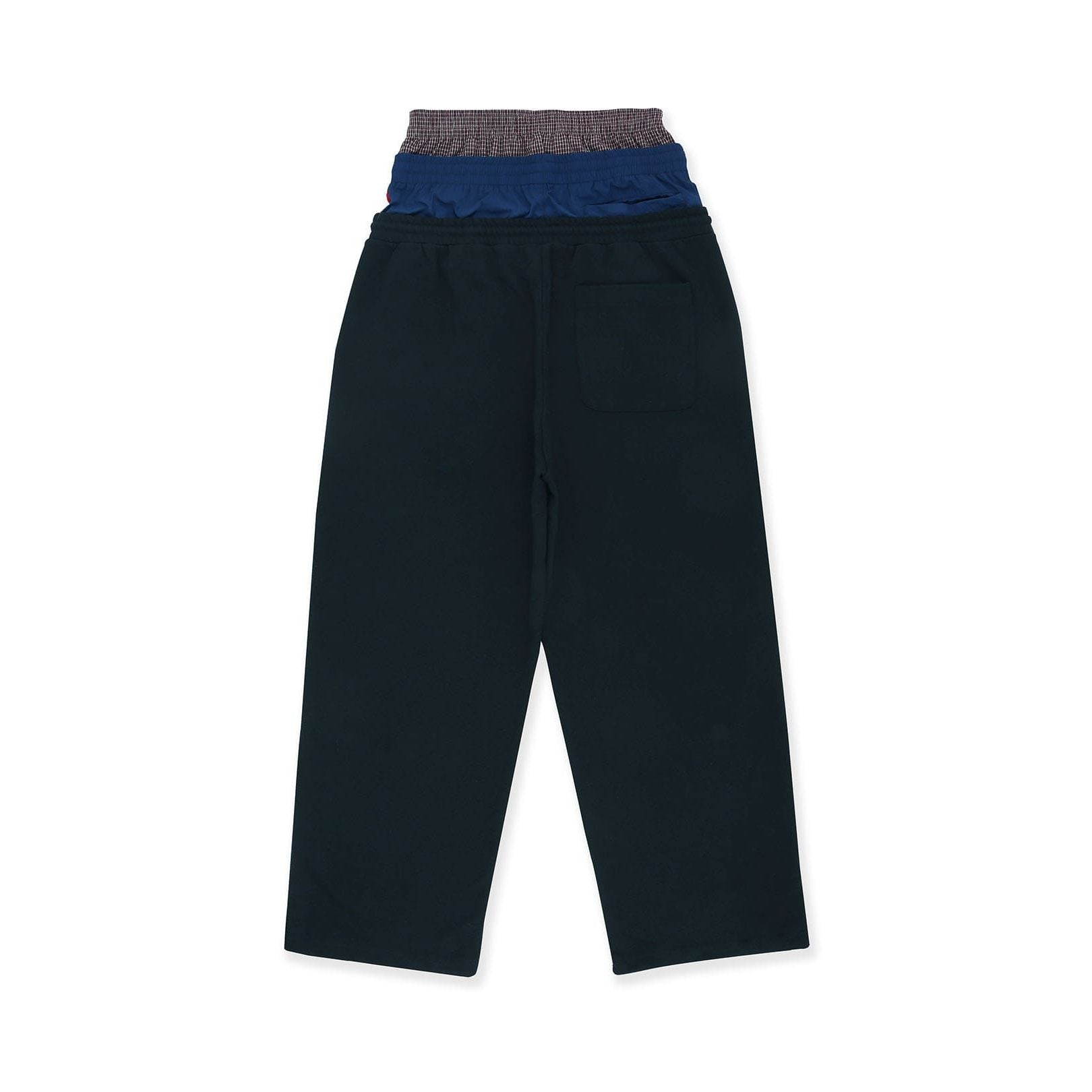 3 Layered Sweat Pants - Black