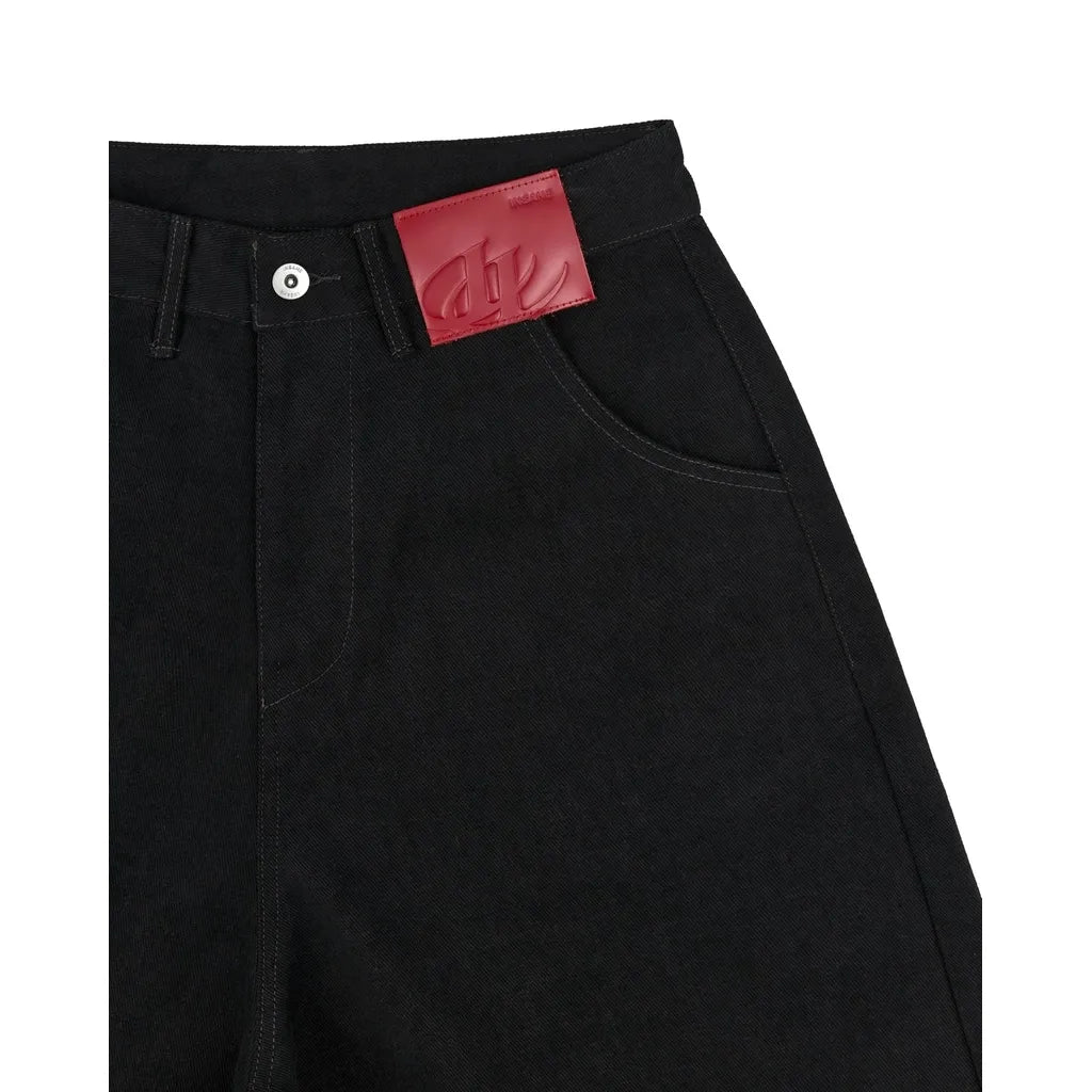 Insane® Rough Edge Jorts - Black