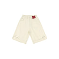 Insane® Rough Edge Jorts - White