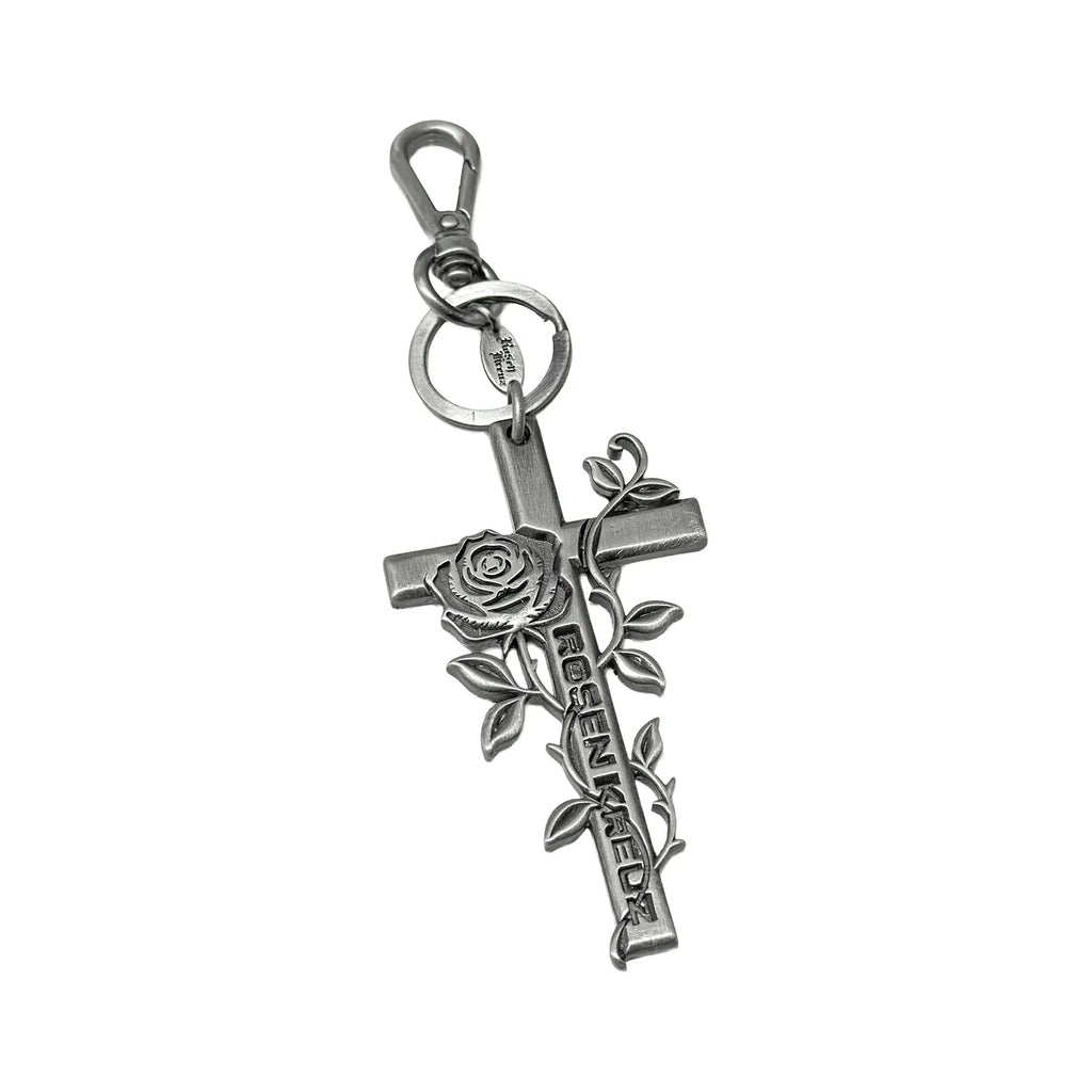 【ROSEN KREUZ】ETERNAL ROSE CROSS NECKLACE/KEY RING
