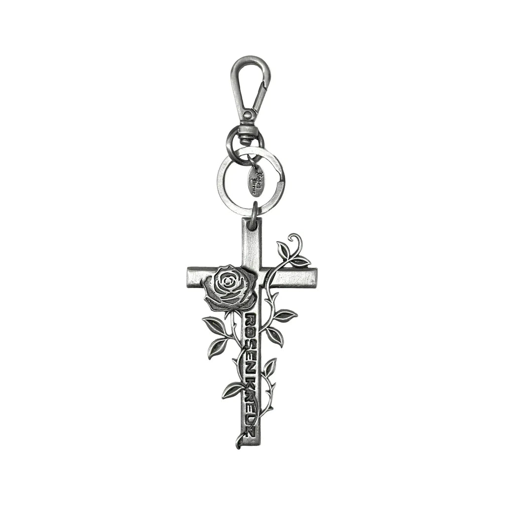 【ROSEN KREUZ】ETERNAL ROSE CROSS NECKLACE/KEY RING