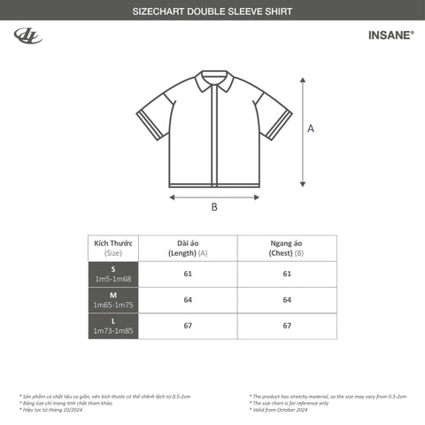 Insane® Double Sleeve Shirt - Blue