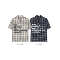 No Limit Crop Shirt - Ivory / Navy