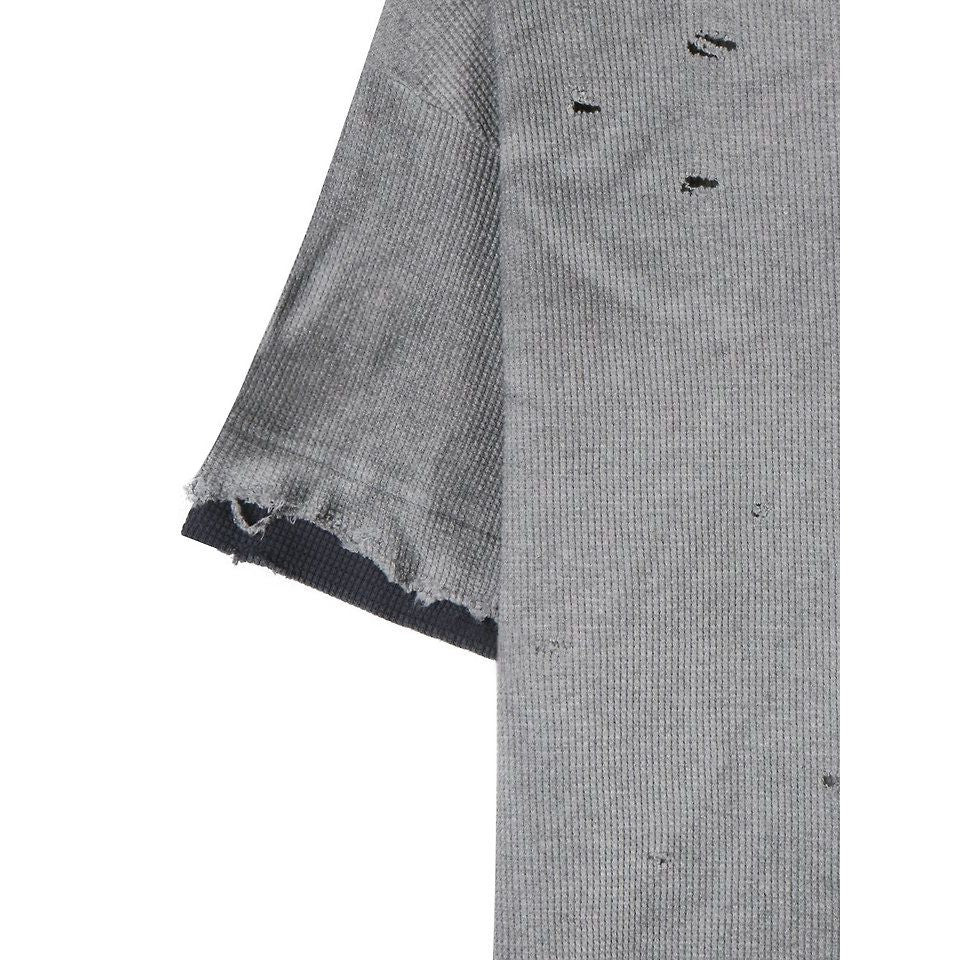 Relief Layered Tee - Grey / Black