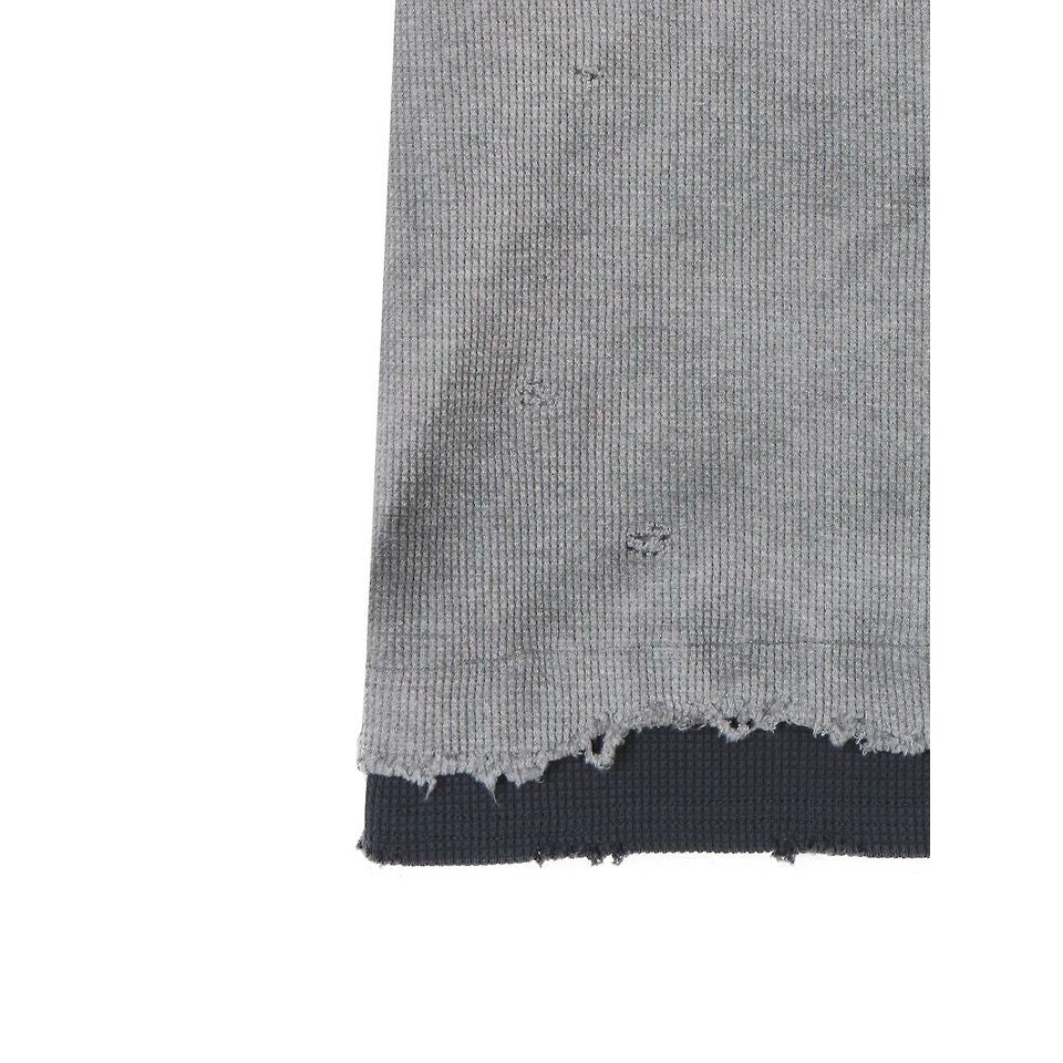Relief Layered Tee - Grey / Black