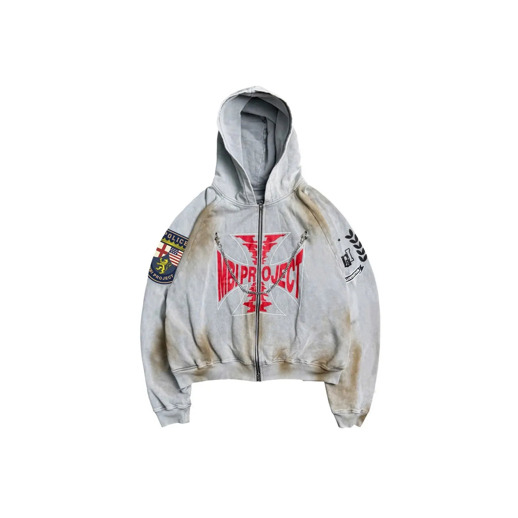 MBI | POLICE UNIVERSITY ZIP HOODIE