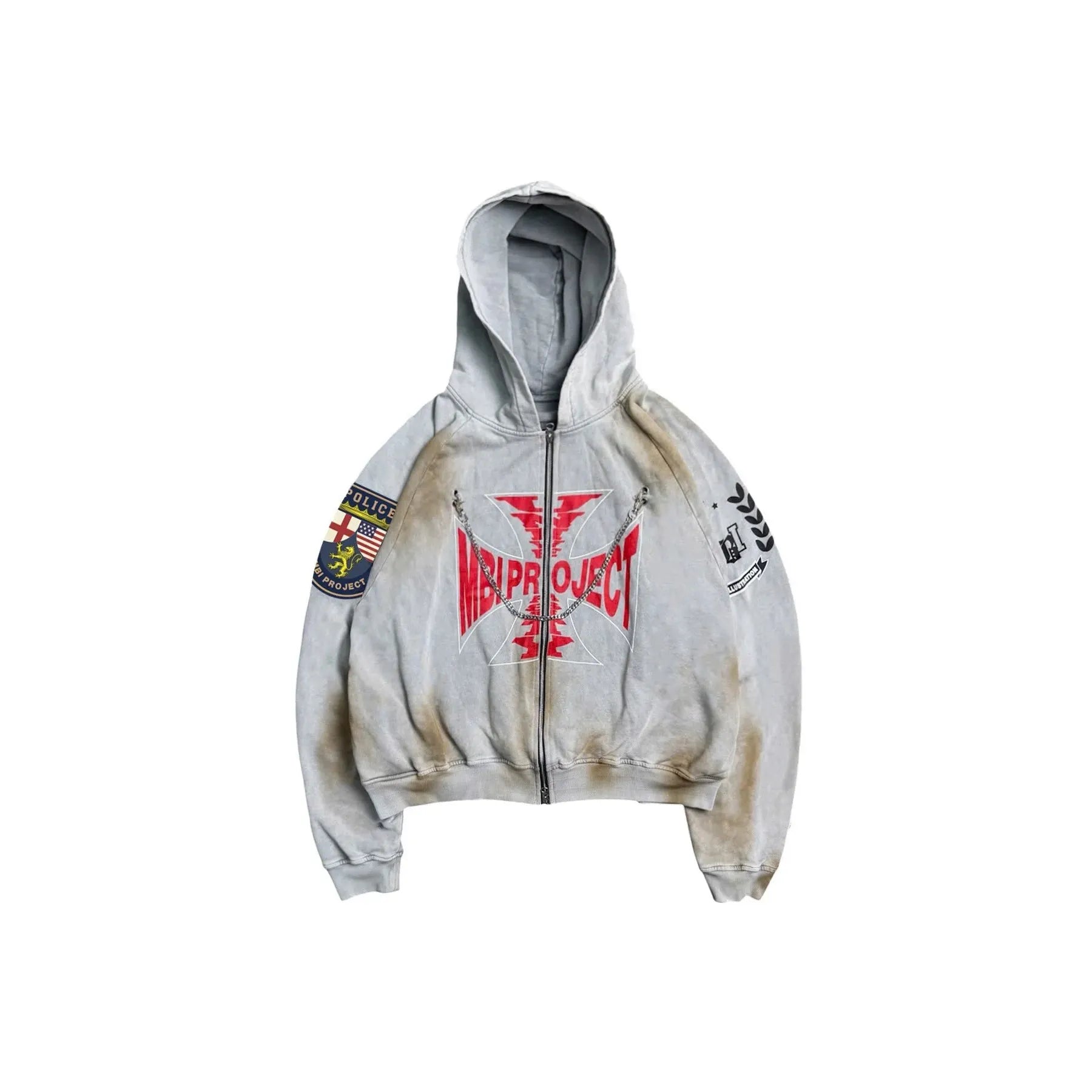 MBI | POLICE UNIVERSITY ZIP HOODIE