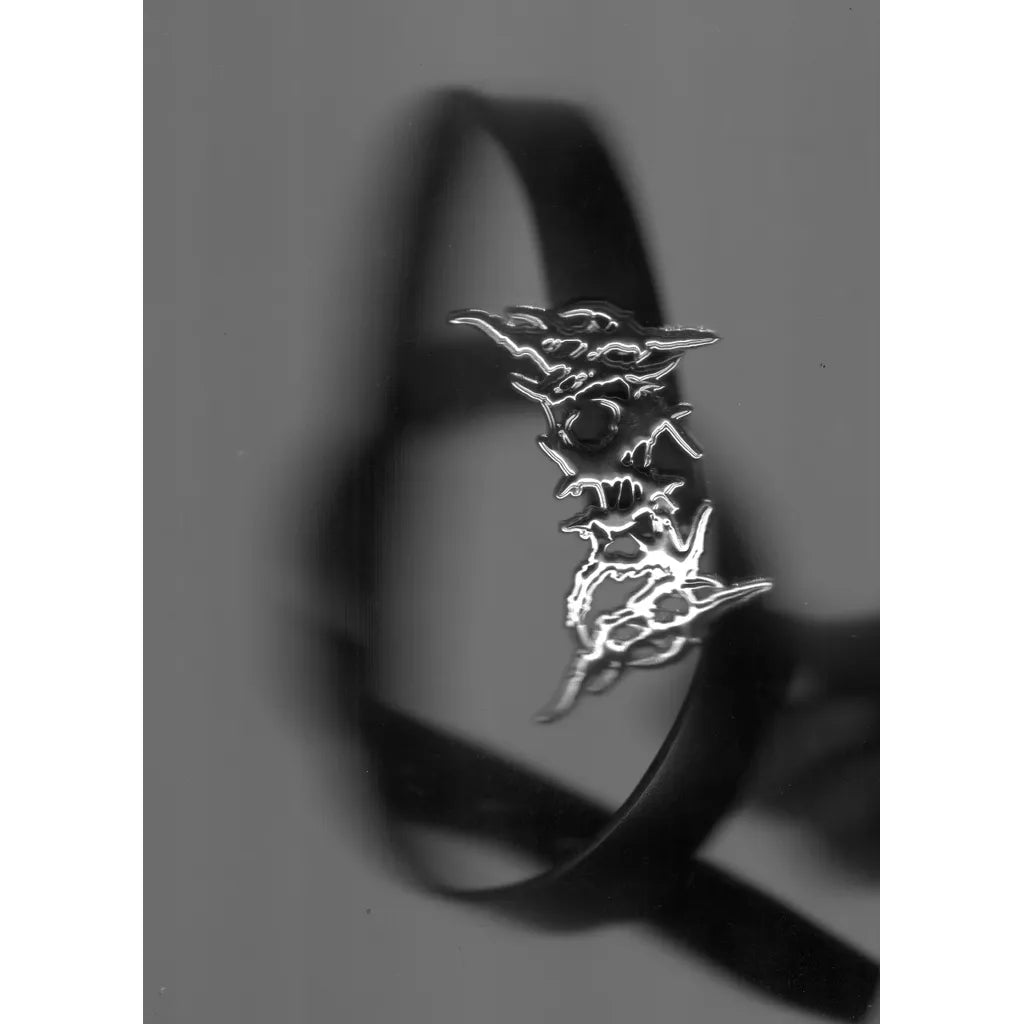 Metal destroy logo - belt